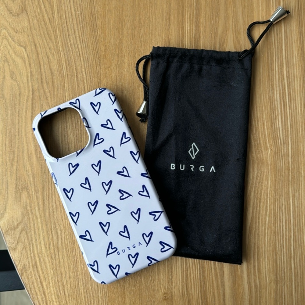Burga iPhone 15 pro max case.